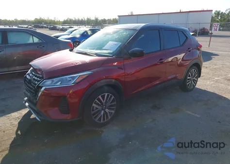 2021 Nissan Kicks Sv Xtronic Cvt z USA, uszkodzony, nr VIN 3N1CP5CV7ML539160